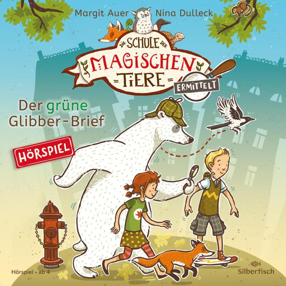 Der grüne Glibber-Brief, 1 Audio-CD (Margit Auer)