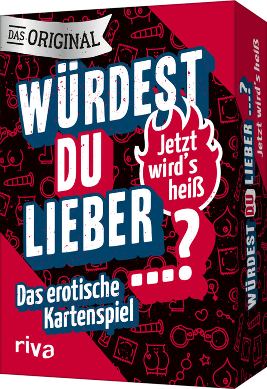 Würdest du lieber ...? - Jetzt wird's heiß (Spiel) (Riva Verlag)