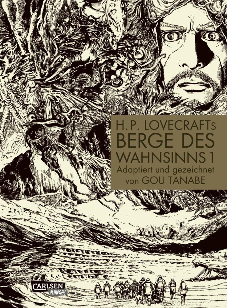 H.P. Lovecraft Manga: Berge des Wahnsinns 1.Bd.1 (Gou Tanabe)
