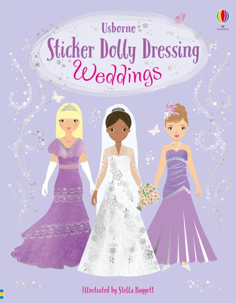 Sticker Dolly Dressing Weddings (Fiona Watt)