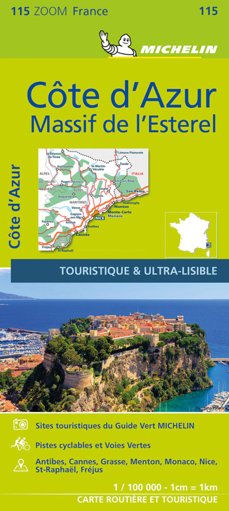 Michelin Côte d'Azur - Esterelmassiv (Michelin)