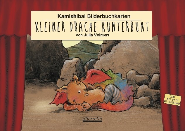 Kamishibai Bilderbuchkarten 'Kleiner Drache Kunterbunt' (Julia Volmert)