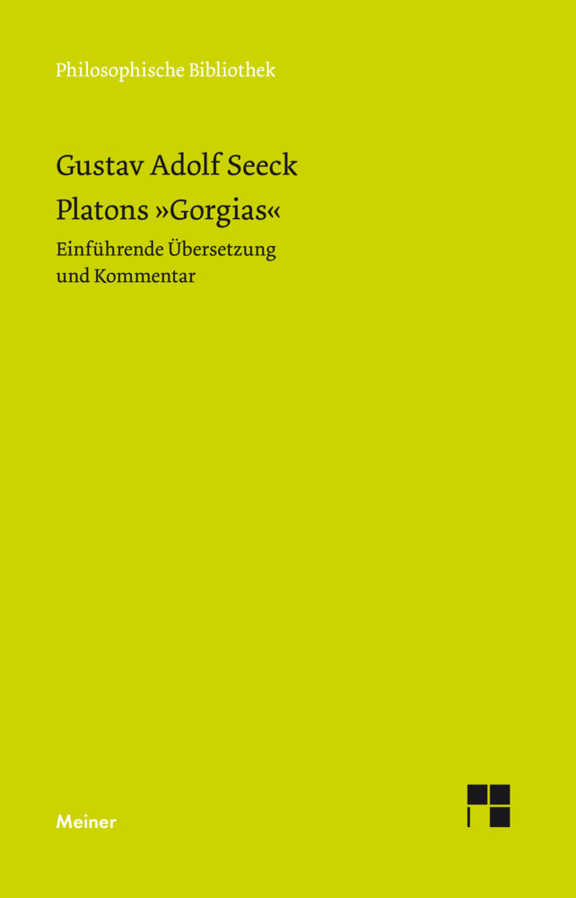 Platons »Gorgias« (Gustav Adolf Seeck)