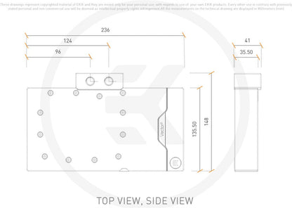 EKWB EK-Quantum Vector² FE RTX 4090 D-RGB ABP Set - Nickel + Acetal