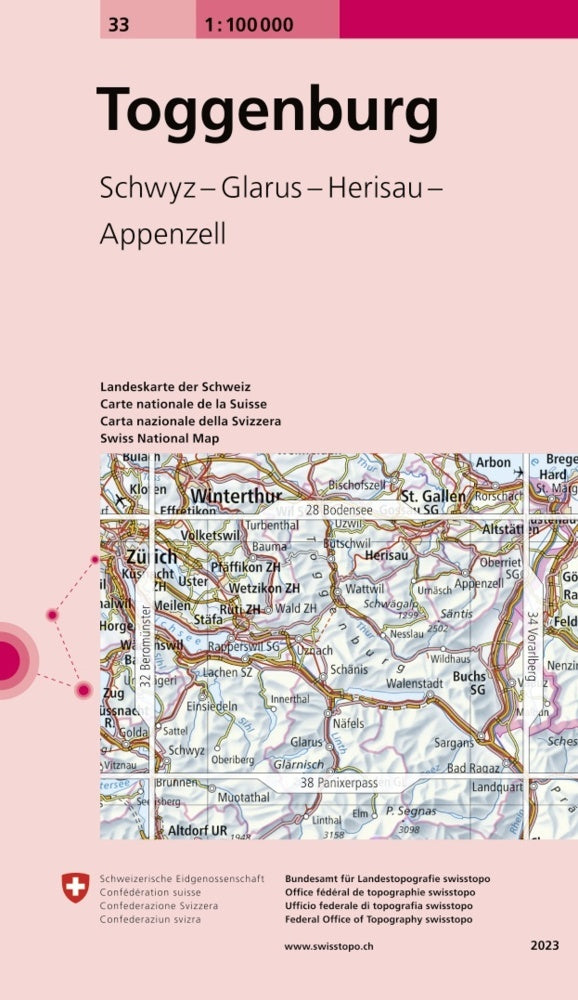 33 Toggenburg (Bundesamt Für Landestopografie Swisstopo)