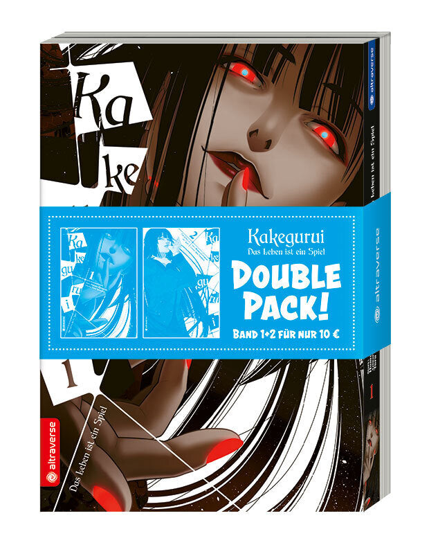 Kakegurui - Das Leben ist ein Spiel Double Pack Band 1&2 (Homura Kawamoto)