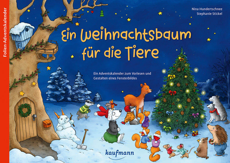 Ein Weihnachtsbaum für die Tiere (Nina Hundertschnee)