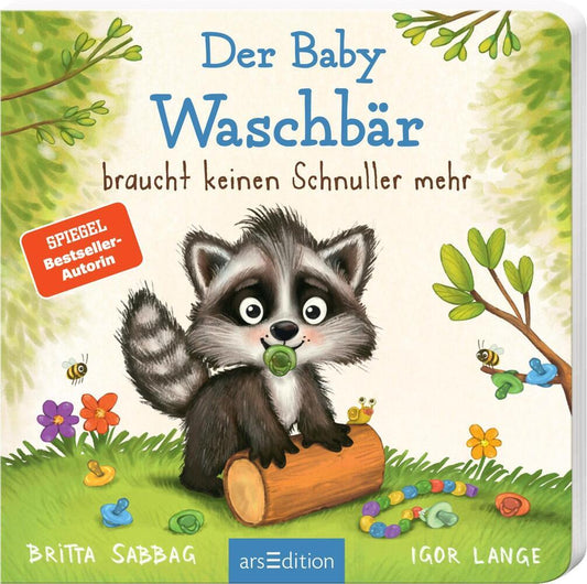 Der Baby Waschbär braucht keinen Schnuller mehr (Britta Sabbag)