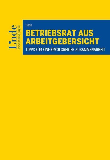 Betriebsrat aus Arbeitgebersicht (Natalie Hahn)