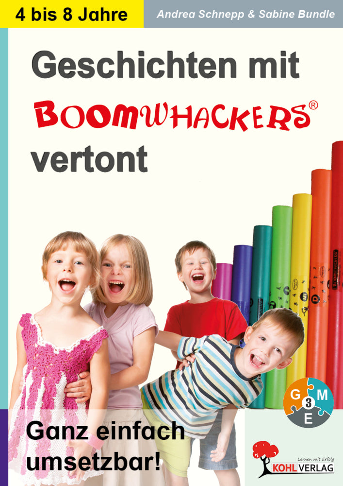 Geschichten mit Boomwhackers vertont (Andrea Schnepp)