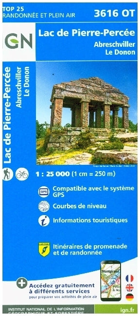 3616OT Lac de Pierre-Percée.Abreschwiller.Le Donon