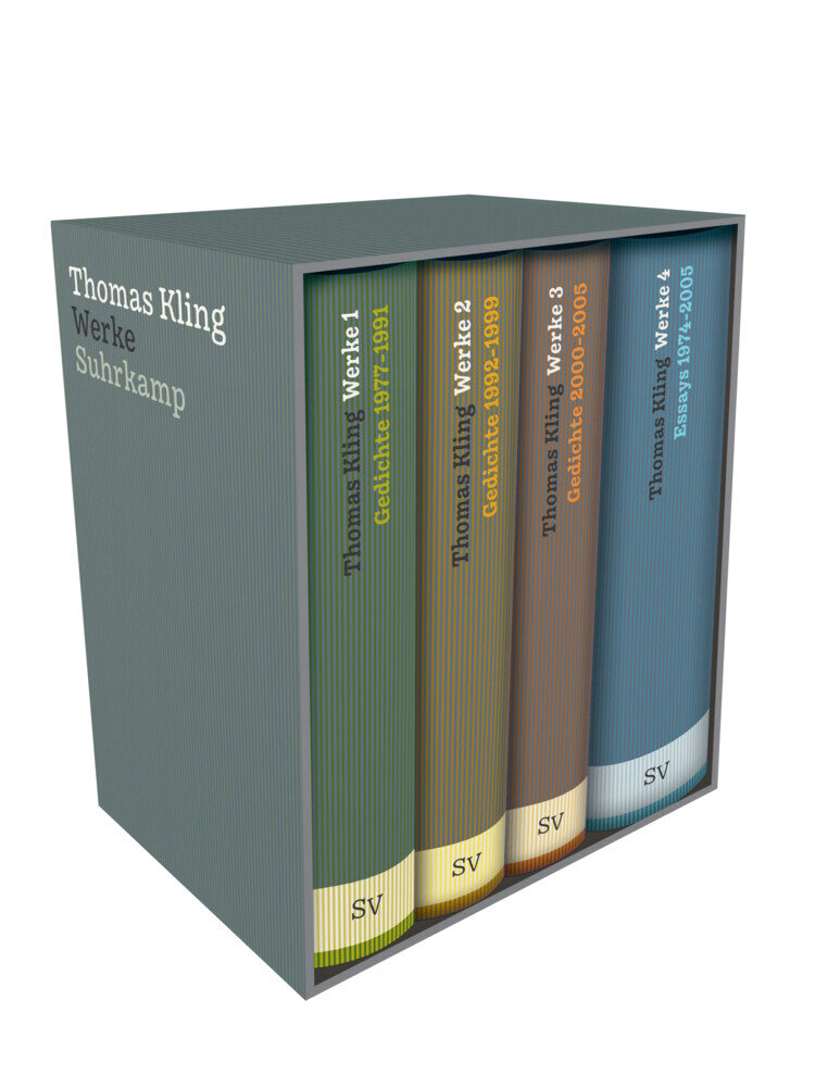 Werke in vier Bänden, 4 Teile (Thomas Kling)