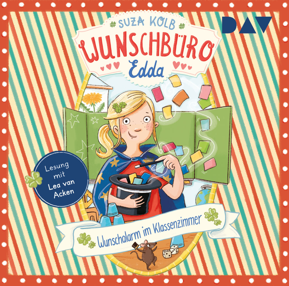 Wunschbüro Edda - Teil 4: Wunschalarm im Klassenzimmer, 1 Audio-CD (Suza Kolb)