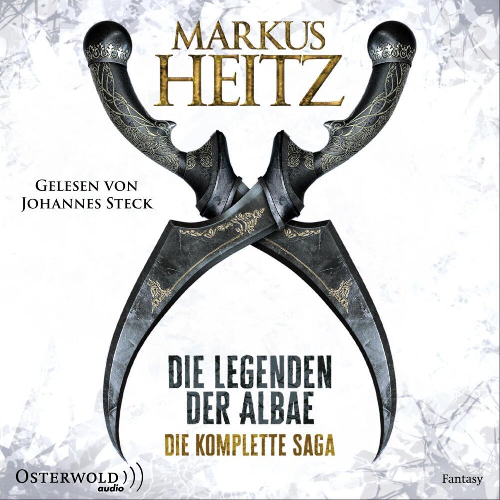 Die Legenden der Albae. Die komplette Saga, 15 Audio-CD, 15 MP3 (Markus Heitz)