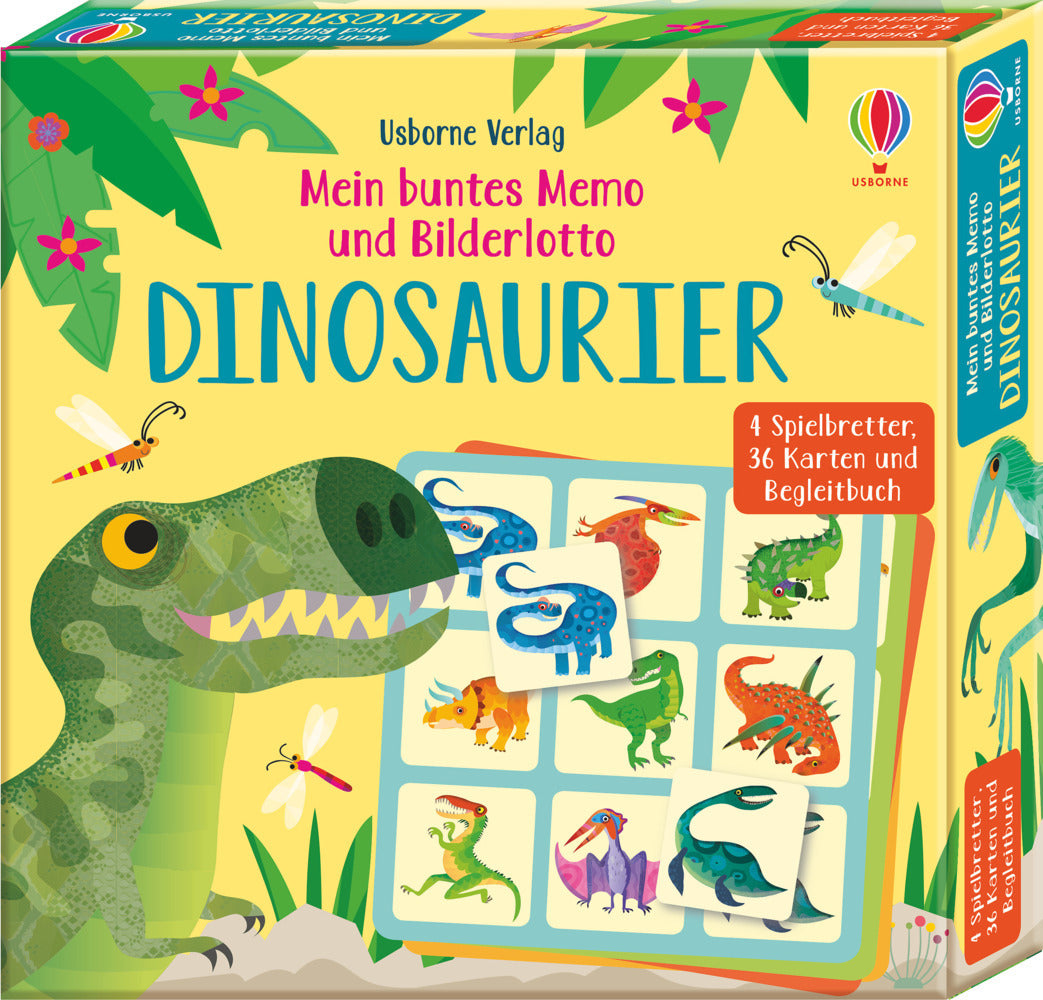 Mein buntes Memo und Bilderlotto: Dinosaurier (Sam Smith)
