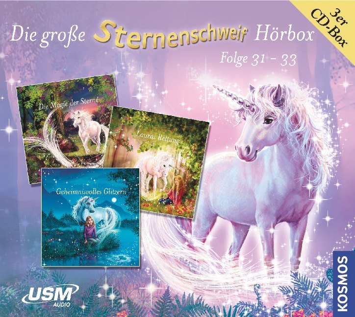 Die große Sternenschweif Hörbox Folgen 31-33 (3 Audio CDs), 3 Audio-CD (Linda Chapman)
