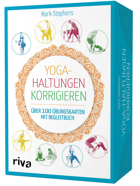 Yoga-Haltungen korrigieren, Übungskarten mit Begleitbuch (Mark Stephens)
