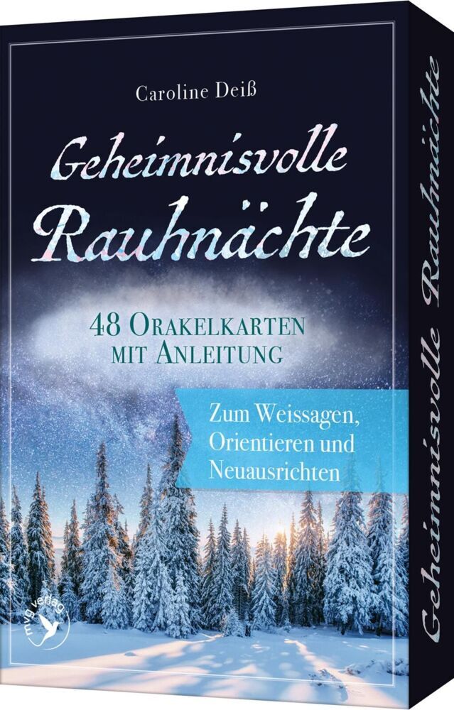 Geheimnisvolle Rauhnächte, 48 Orakelkarten mit Anleitung (Caroline Deiß)