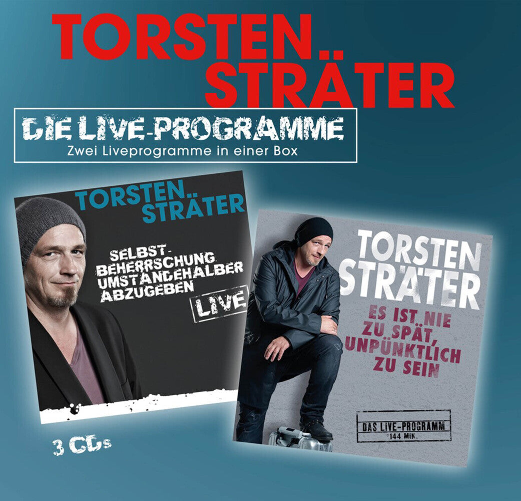 Die Live-Programme, 3 Audio-CD (Torsten Sträter)