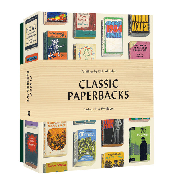 Classic Paperbacks Notecards and Envelopes (Richard Baker)