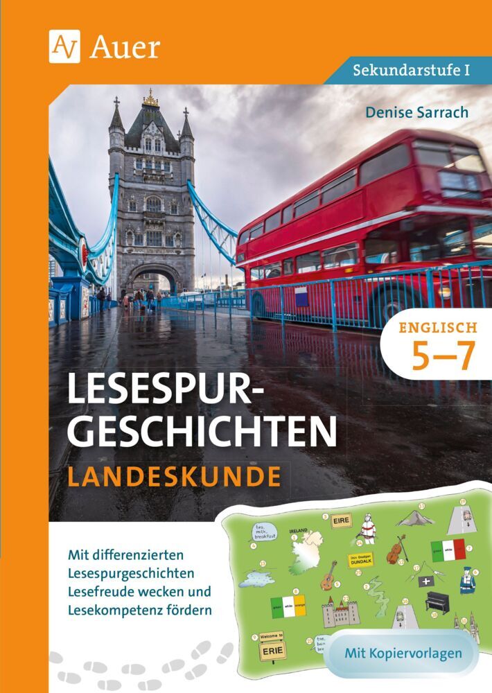 Lesespurgeschichten Englisch Landeskunde 5-7 (Denise Sarrach)