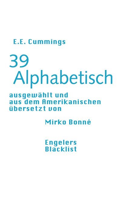 39 Alphabetisch (E. E. Cummings)