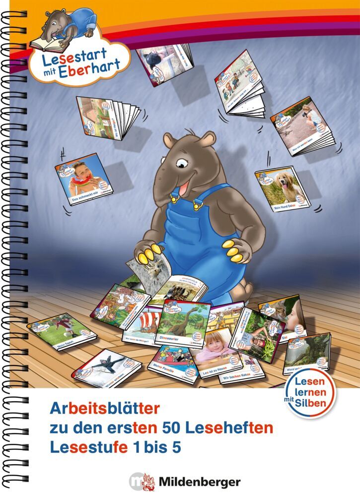 Lesestart mit Eberhart - Arbeitsblätter zu den ersten 50 Leseheften (Nicole Brandau)