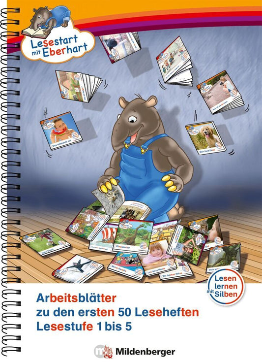 Lesestart mit Eberhart - Arbeitsblätter zu den ersten 50 Leseheften (Nicole Brandau)