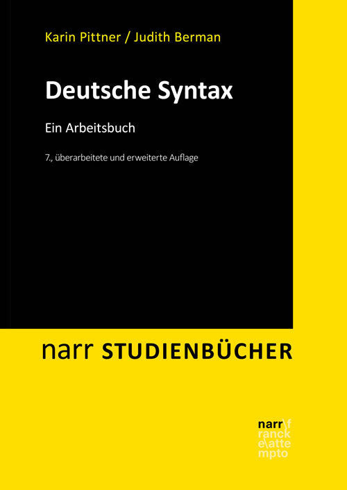 Deutsche Syntax (Karin Pittner)