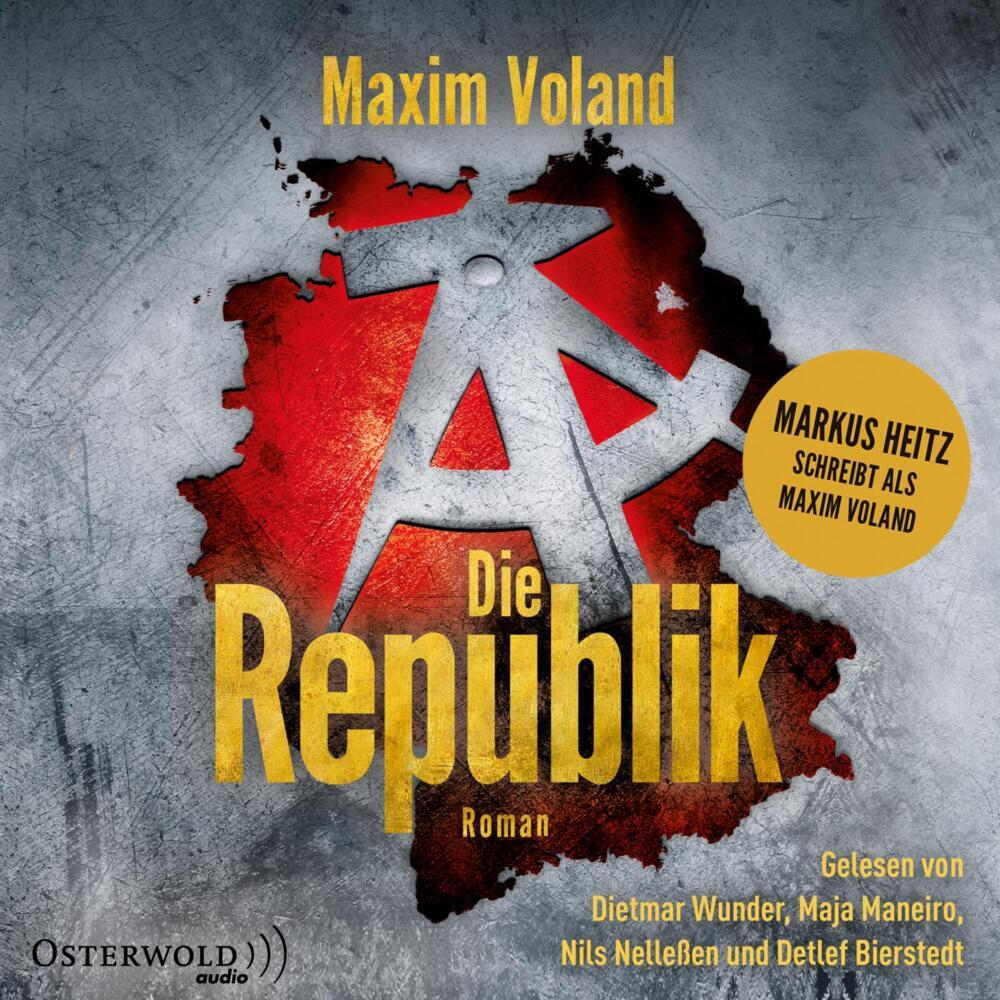 Die Republik, 2 Audio-CD, MP3 (Maxim Voland)