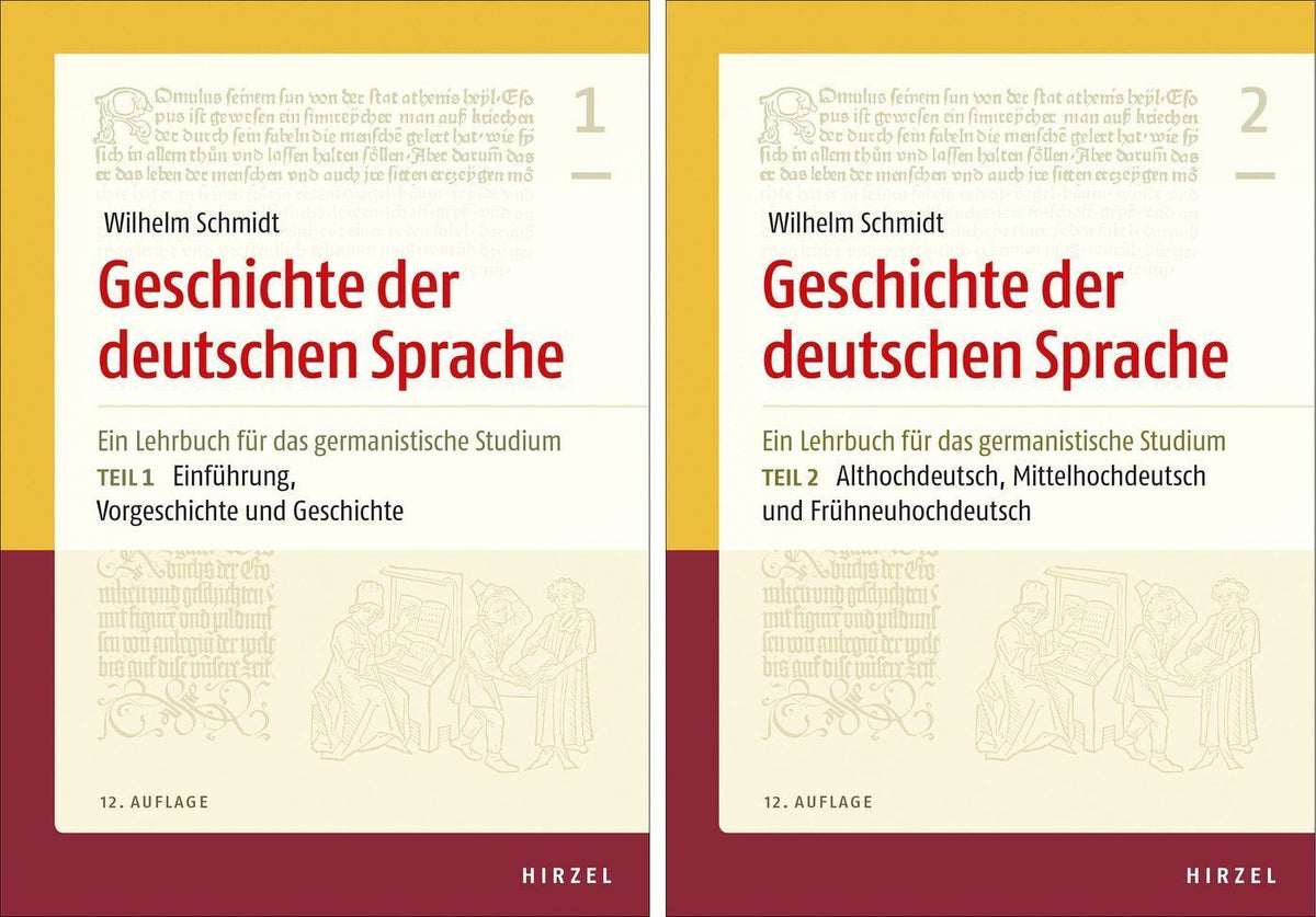 Geschichte der deutschen Sprache. Teil 1 und 2.Tl.1-2 (Elisabeth Berner)