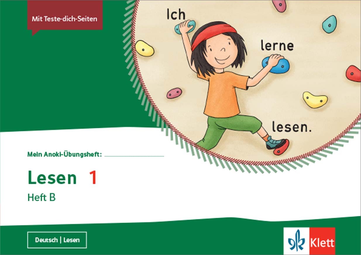 Mein Anoki-Übungsheft - Lesen 1. Heft B
