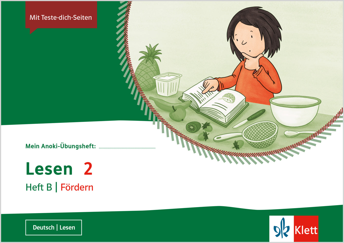 Mein Anoki-Übungsheft - Lesen 2. Heft B | Fördern