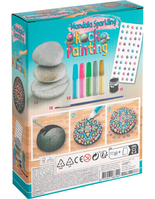 Grafix Steinmalerei Mandala