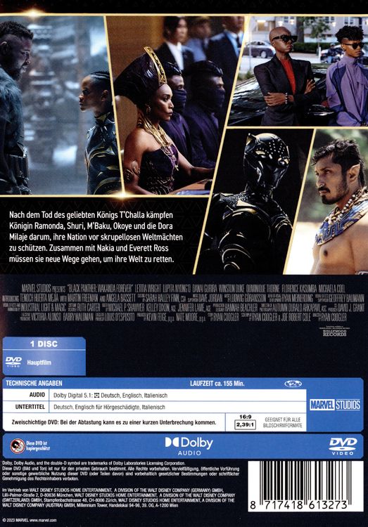 Disney Interactive Studios Black Panther: Wakanda Forever (DVD)