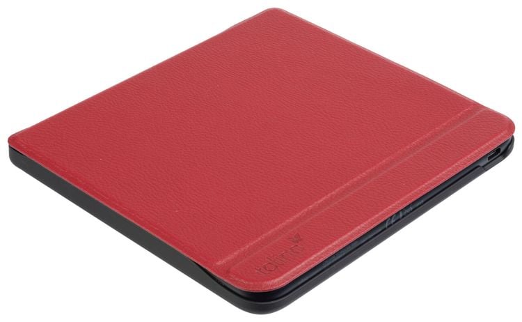 tolino vision color, Schutztasche in Lederoptik (Farbe:rot)