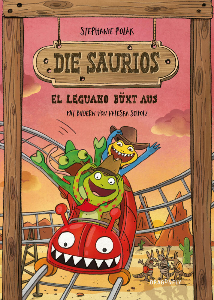 Die Saurios. El Leguano büxt aus (Stephanie Polák)
