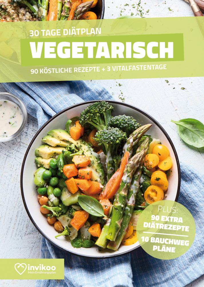 30 Tage Diätplan - Vegetarisch (Peter Kmiecik)