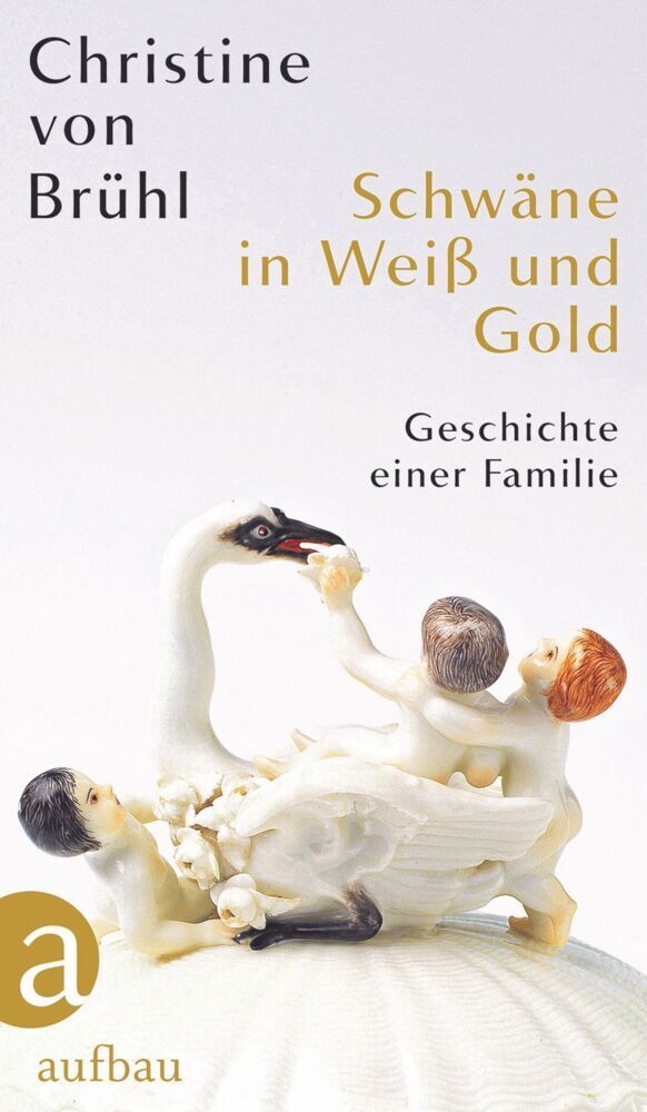 Schwäne in Weiß und Gold (Christine Von Brühl)