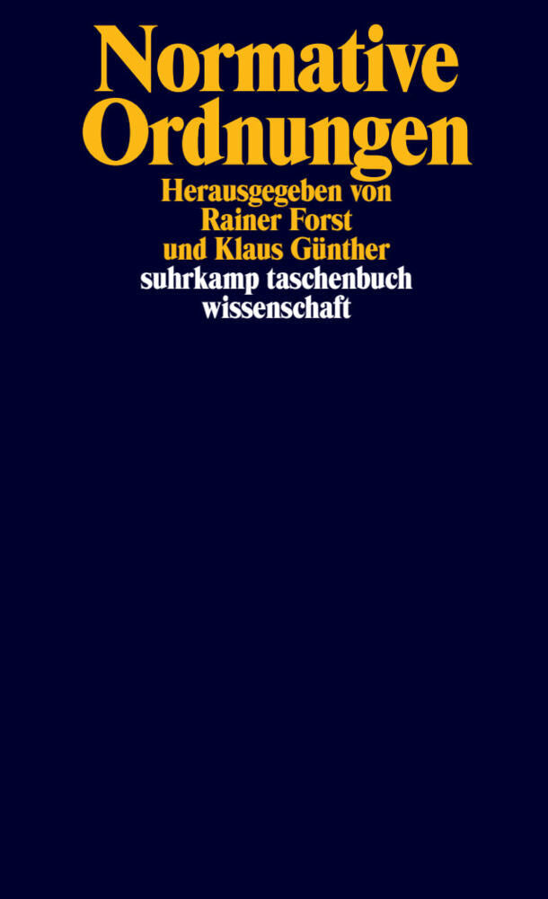 Normative Ordnungen (Rainer Forst)