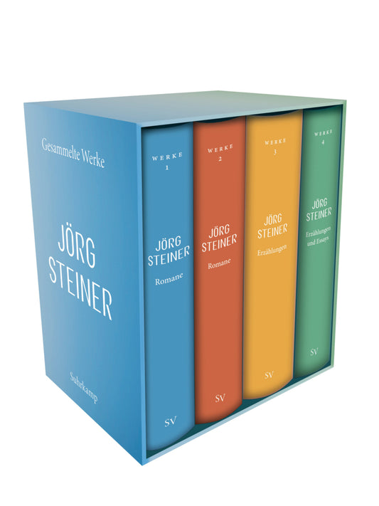 Gesammelte Werke, 4 Teile (Jörg Steiner)