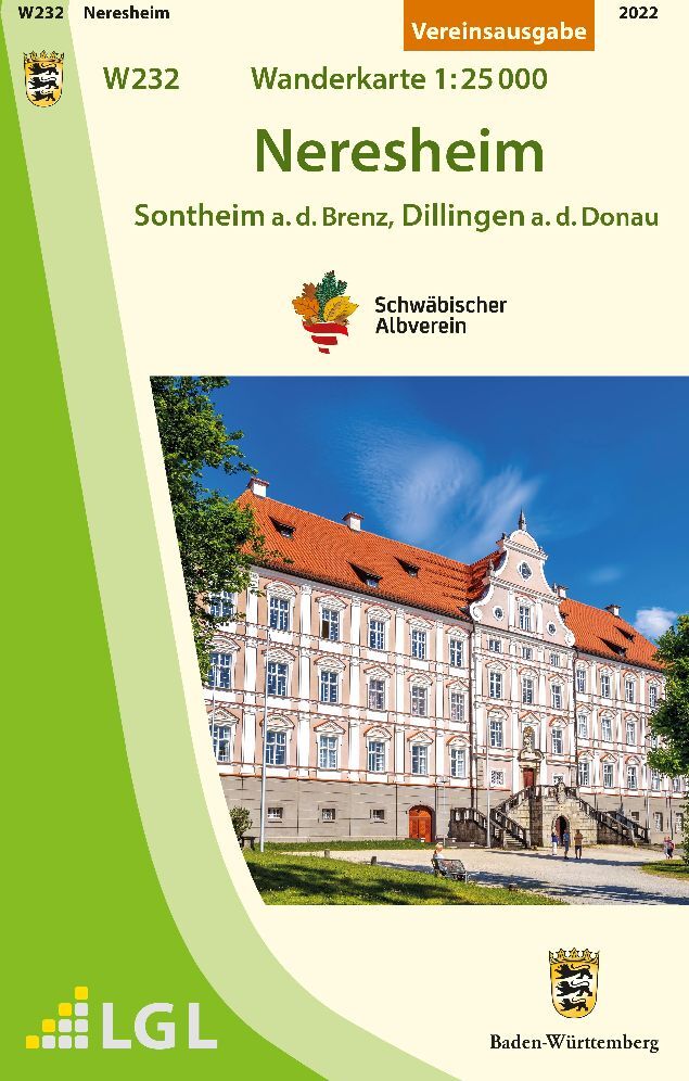 W232 Neresheim - Sontheim a.d.Brenz, Dillingen a.d.Donau (Schwäbischer Albverein E.V.)