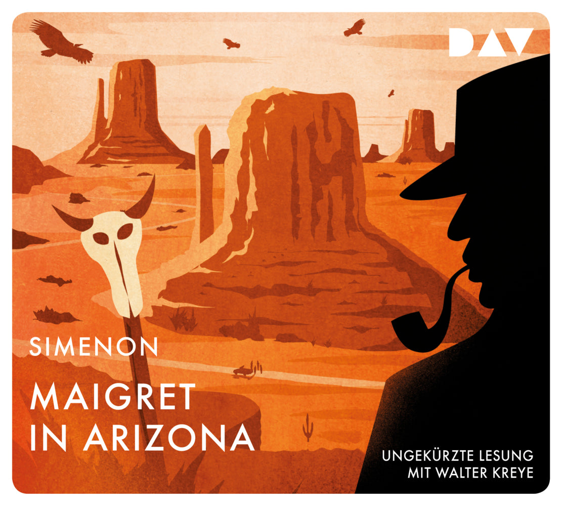 Maigret in Arizona, 4 Audio-CD (Georges Simenon)