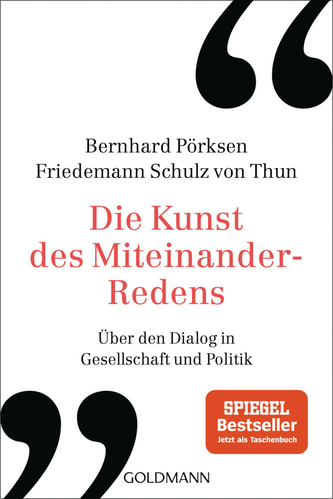 Die Kunst des Miteinander-Redens (Bernhard Pörksen)