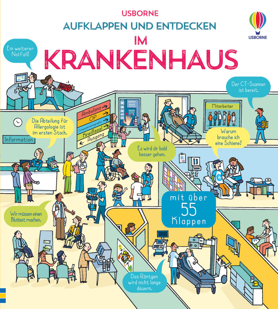 Aufklappen und Entdecken: Im Krankenhaus (Katie Daynes)