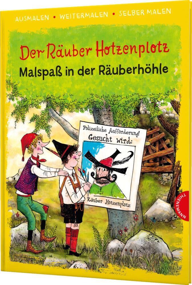 Der Räuber Hotzenplotz - Malspaß in der Räuberhöhle (Otfried Preußler)