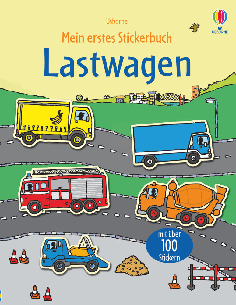 Mein erstes Stickerbuch: Lastwagen (Sam Taplin)