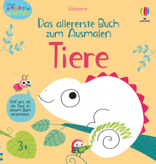 Kleine Kreativ-Werkstatt - Das allererste Buch zum Ausmalen: Tiere (Mary Cartwright)