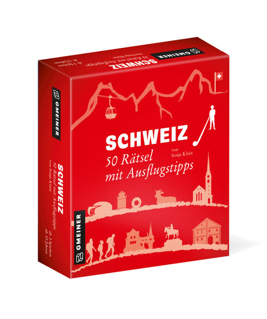 Schweiz - 50 Rätsel mit Ausflugstipps (Sonja Klein)
