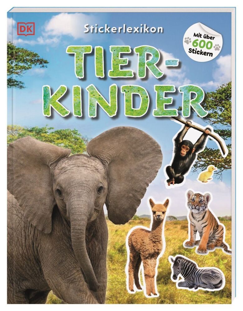 Sticker-Lexikon. Tierkinder (Dk Verlag - Kids)